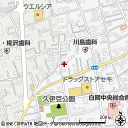 埼玉県白岡市小久喜992-10周辺の地図