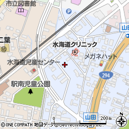 茨城県常総市水海道山田町4583周辺の地図