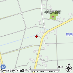 埼玉県春日部市神間393周辺の地図