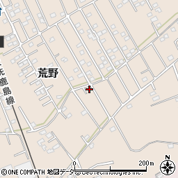 茨城県鹿嶋市荒野1576-149周辺の地図