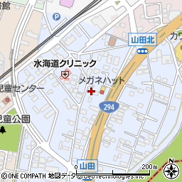 茨城県常総市水海道山田町1515周辺の地図