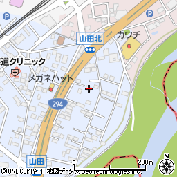 茨城県常総市水海道山田町1118-1周辺の地図