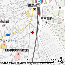 埼玉県白岡市小久喜954-1周辺の地図