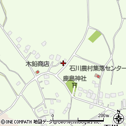 茨城県稲敷郡阿見町石川213周辺の地図