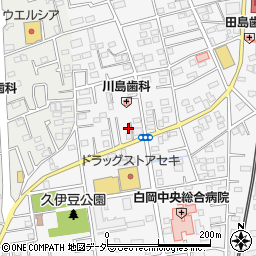 埼玉県白岡市小久喜996-4周辺の地図
