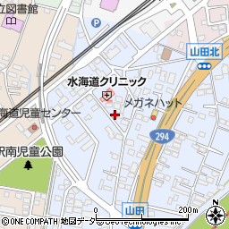 茨城県常総市水海道山田町4570周辺の地図