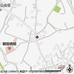 茨城県稲敷郡阿見町若栗2055周辺の地図
