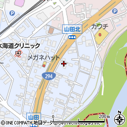 茨城県常総市水海道山田町1119周辺の地図
