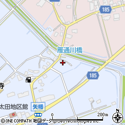 茨城県行方市矢幡370周辺の地図