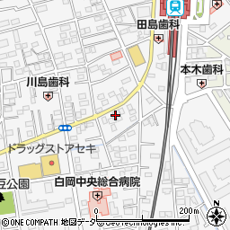 天国 白岡店周辺の地図