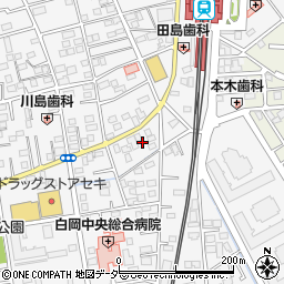 埼玉県白岡市小久喜960-3周辺の地図