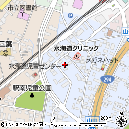 茨城県常総市水海道山田町4581-1周辺の地図