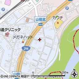 茨城県常総市水海道山田町1119-6周辺の地図