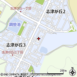 福井県福井市志津が丘周辺の地図