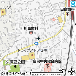 埼玉県白岡市小久喜1048周辺の地図