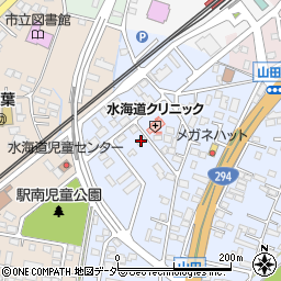 茨城県常総市水海道山田町4582周辺の地図