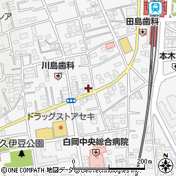 埼玉県白岡市小久喜1050周辺の地図