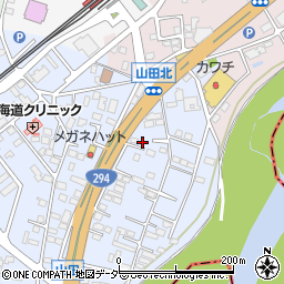 茨城県常総市水海道山田町1119-5周辺の地図