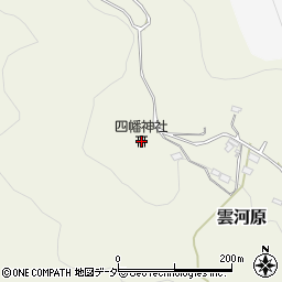 四幡神社周辺の地図