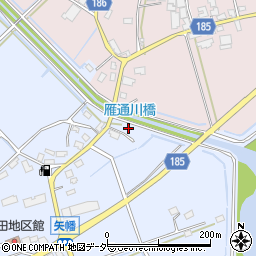 茨城県行方市矢幡2028周辺の地図