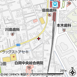 埼玉県白岡市小久喜960周辺の地図