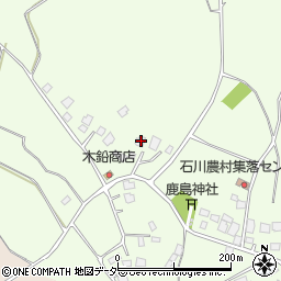 茨城県稲敷郡阿見町石川210周辺の地図