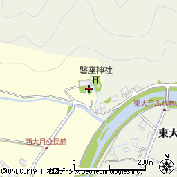福井県大野市西大月13周辺の地図