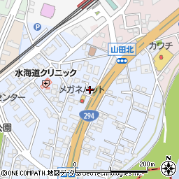 茨城県常総市水海道山田町1520周辺の地図
