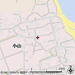 茨城県鹿嶋市小山85周辺の地図