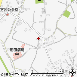 茨城県稲敷郡阿見町若栗2607周辺の地図
