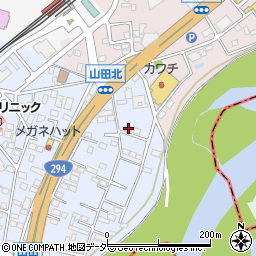 茨城県常総市水海道山田町1085周辺の地図