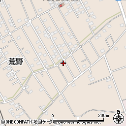 茨城県鹿嶋市荒野1576-110周辺の地図