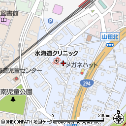 茨城県常総市水海道山田町4560周辺の地図
