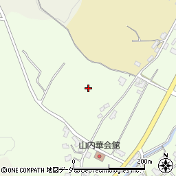 福井県福井市山内町周辺の地図
