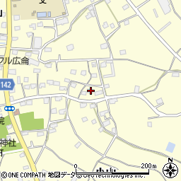 茨城県坂東市小山304周辺の地図