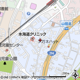 茨城県常総市水海道山田町4562周辺の地図