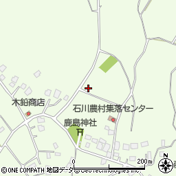 茨城県稲敷郡阿見町石川周辺の地図