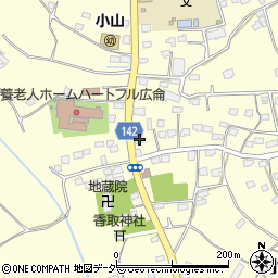茨城県坂東市小山274周辺の地図