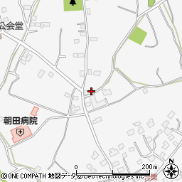 茨城県稲敷郡阿見町若栗2052周辺の地図