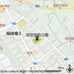 坂田宮前公園周辺の地図