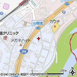 茨城県常総市水海道山田町1120周辺の地図