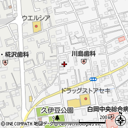 埼玉県白岡市小久喜1002周辺の地図