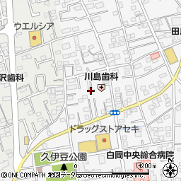 埼玉県白岡市小久喜1000-7周辺の地図