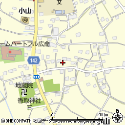 茨城県坂東市小山279周辺の地図