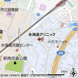 茨城県常総市水海道山田町4554周辺の地図