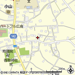 茨城県坂東市小山299周辺の地図
