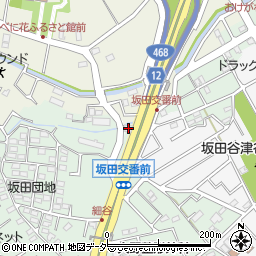 コインランドリーデポ桶川坂田店周辺の地図