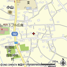 茨城県坂東市小山280周辺の地図