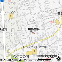 埼玉県白岡市小久喜1000周辺の地図