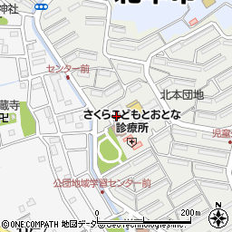 北本栄郵便局 ＡＴＭ周辺の地図